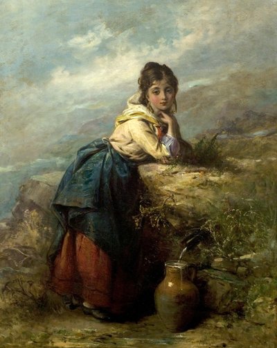 A Mountain Lassie by Thomas Kent Pelham
